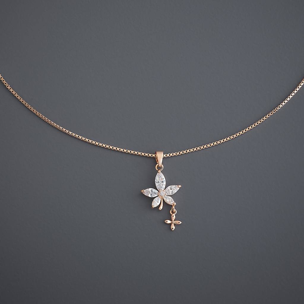 Kushal'S Fashion Jewellery  Party Trendy Pendant Chain Necklace-186090 : 443808