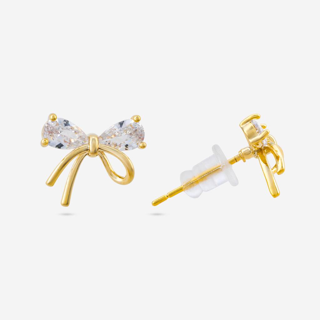 Kushal'S Fashion Jewellery Plated Party Trendy Zircon Studs-187370 : 446377