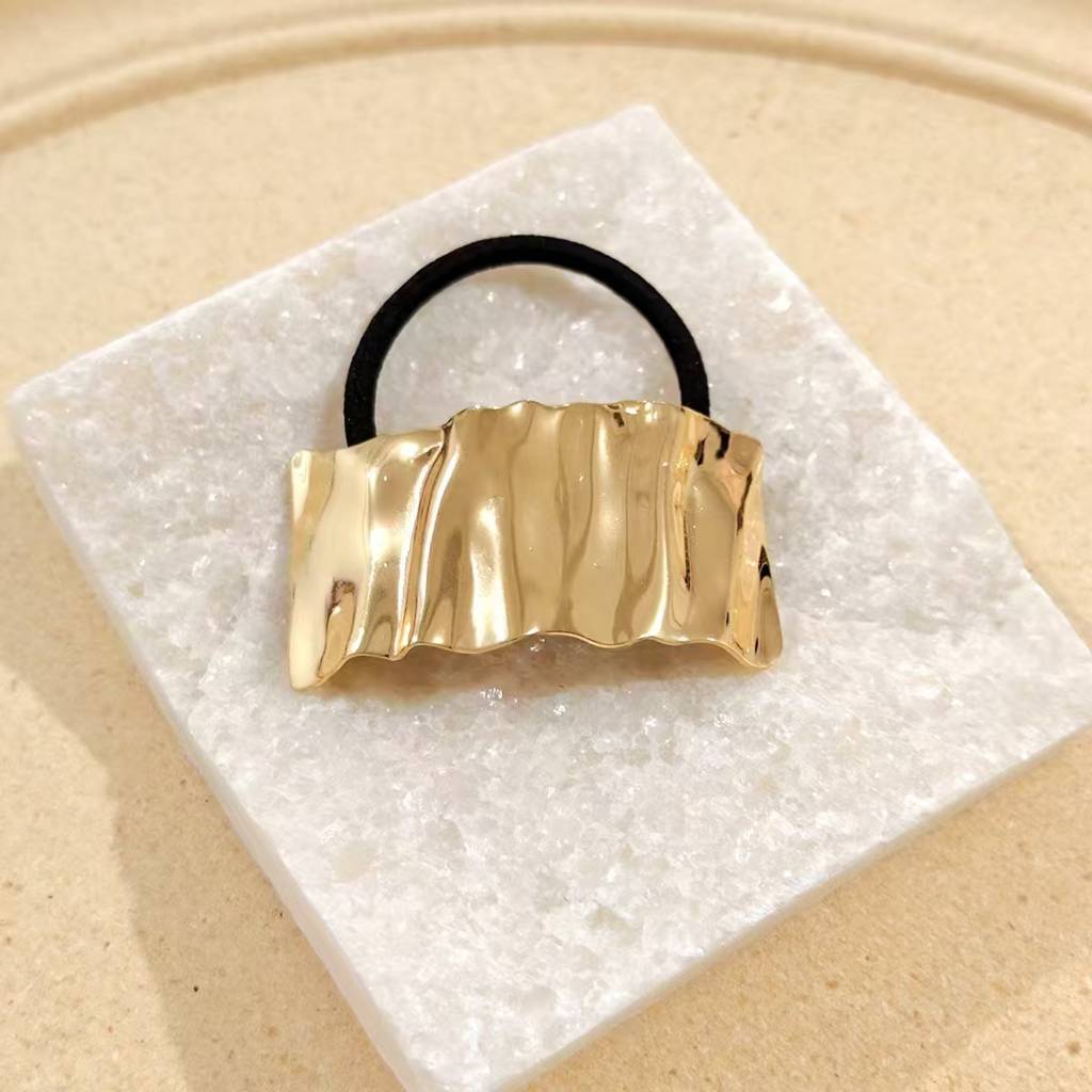 Impressa Hair Tie : HX-HT-S-0008-G-BK