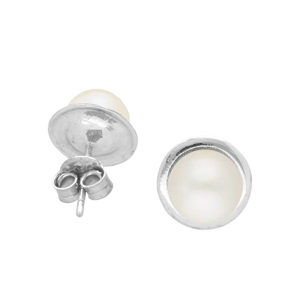 Hema 925 Silver Stud Earrings : JPMAY-22-113