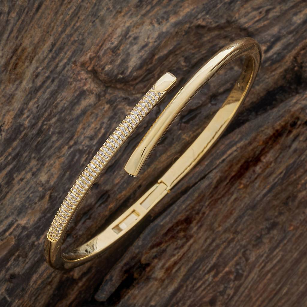 Kushal'S Fashion Jewellery  Party Zircon Kada-184744 : 441066