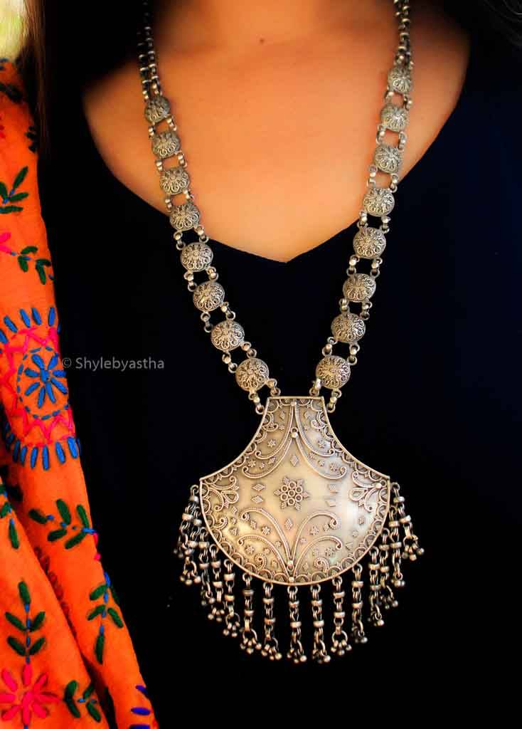 Dulari Daana Art Tribal Necklace : SN192