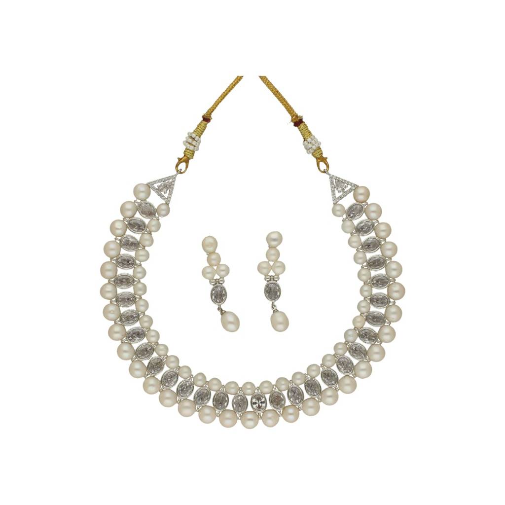 Asra Pearl Choker Set : JPDEC-24-023