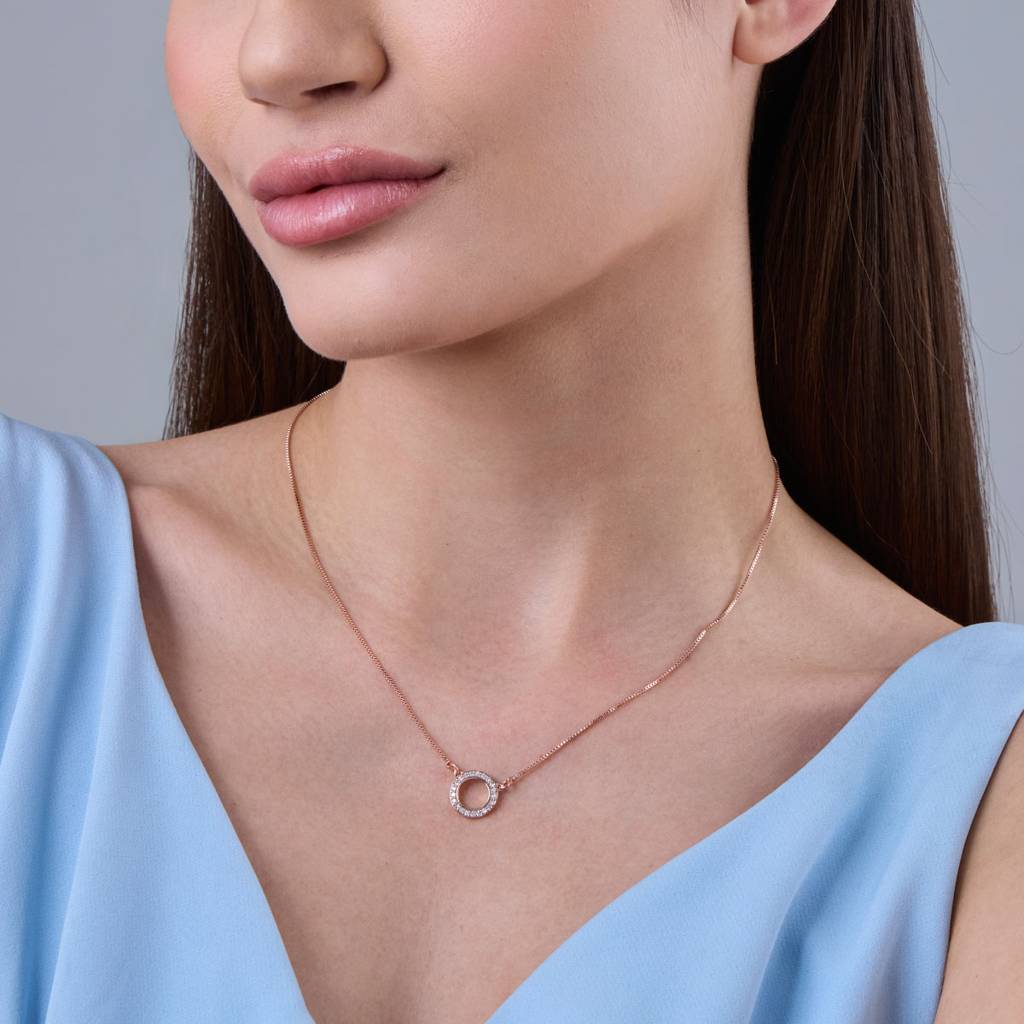 Kushal'S Fashion Jewellery  Plated Party Trendy Zircon Necklace-187033 : 445748