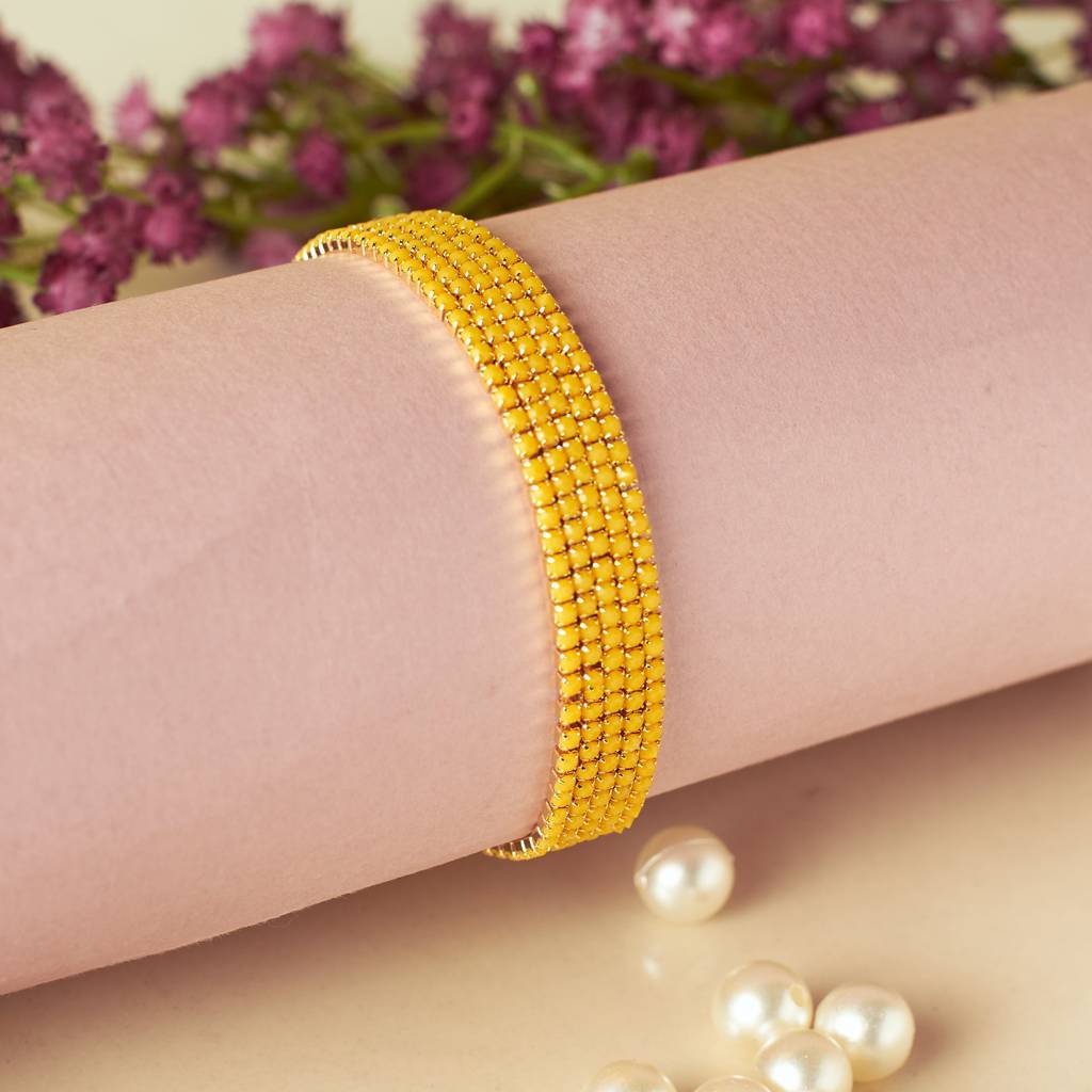 Butterscotch Stretchable Bands (Set Of 5) : BC52976