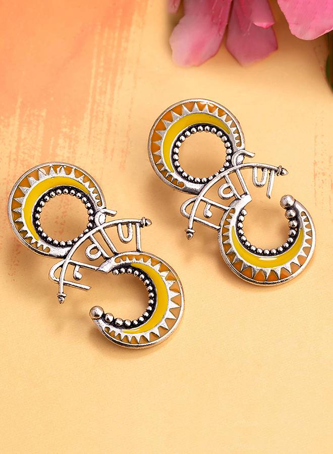 Aham Brahmasmi Nirvana Bali Earrings : 8905124112047