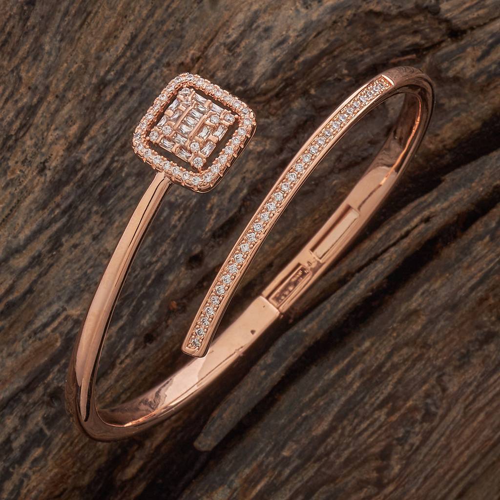 Kushal'S Fashion Jewellery  Plated Party Zircon Kada-187027 : 445720
