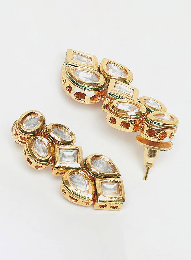 Traditional Kundan Necklace Set : 8905124453539