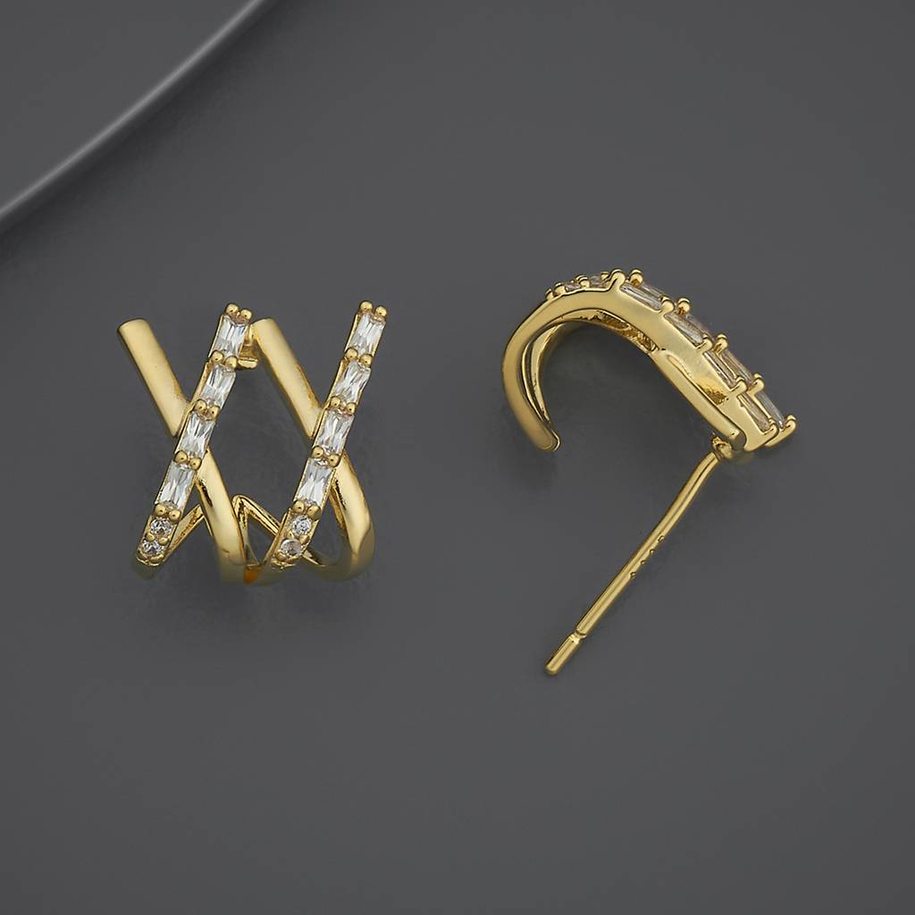 Kushal'S Fashion Jewellery Party Zircon Studs Earring-186328 : 444373