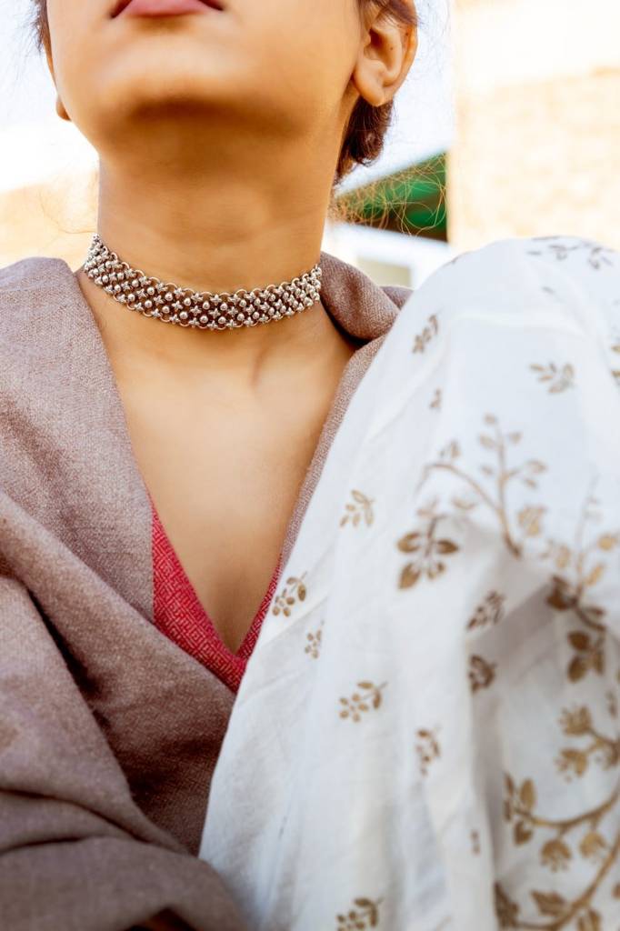 Moh Flora Jali Timeless Choker : SN20019