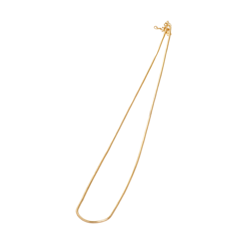 Trisu 925 Sterling Silver Gold-Plated Chain Strength Chain : TSCH-STR-22-18G-10016