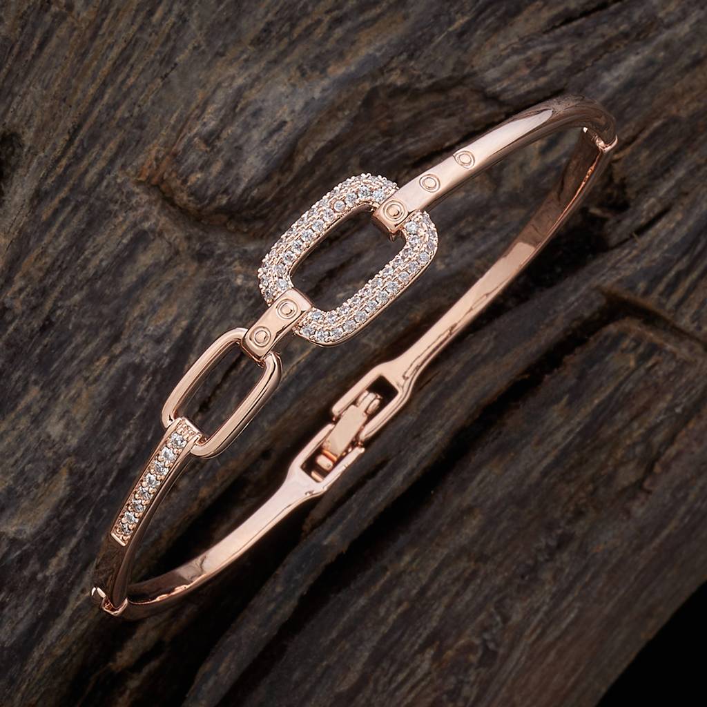 Kushal'S Fashion Jewellery Zircon Kada -171218 : 413529