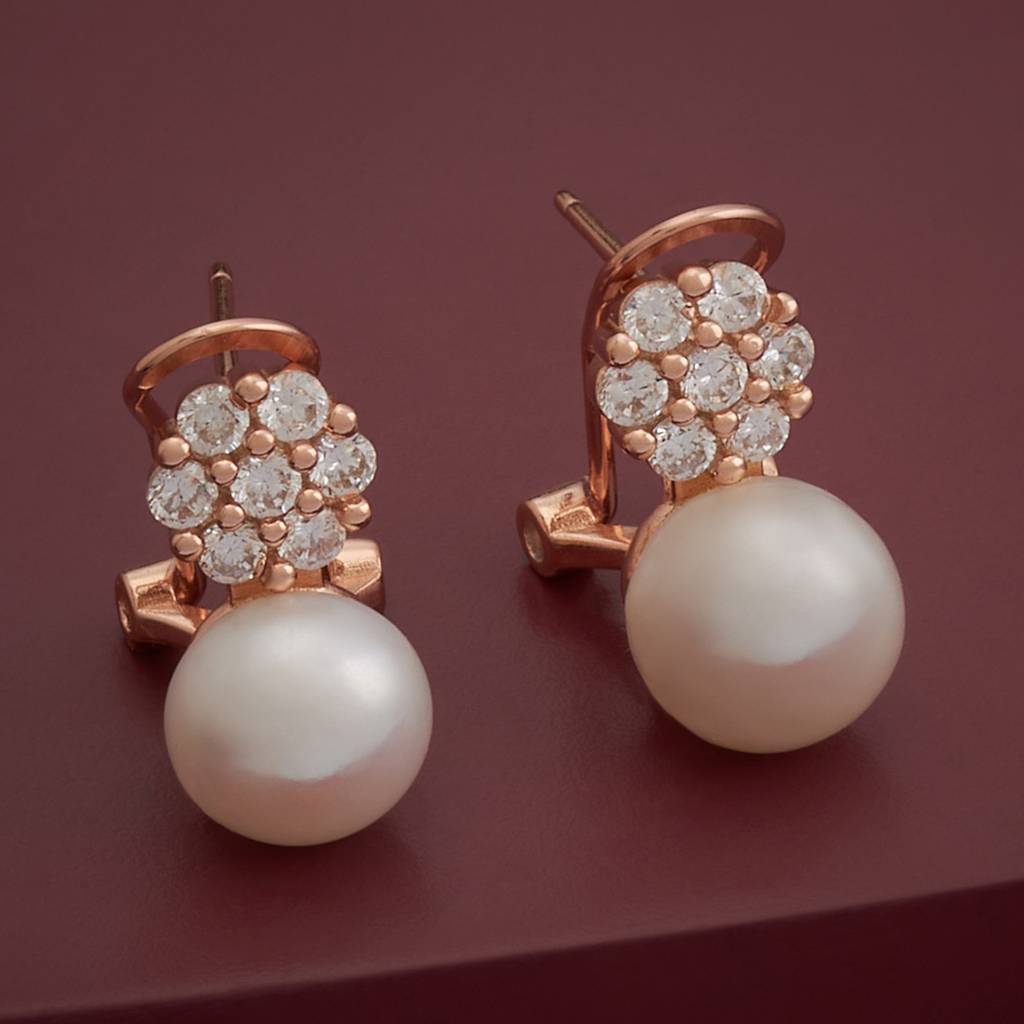 Ethnic Pure Silver Studs-164573 : 395655