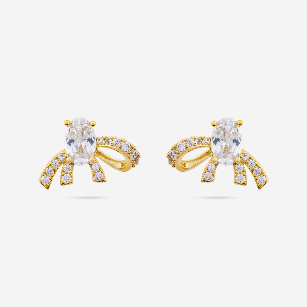Kushal'S Fashion Jewellery Plated Party Trendy Zircon Studs-187494 : 446688