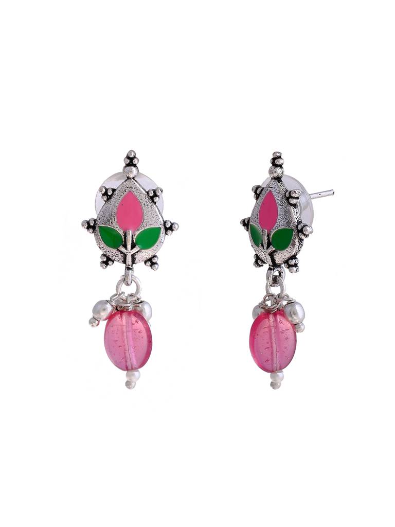 Bagh E Fiza Colourful Drop Earrings : 8907617929590