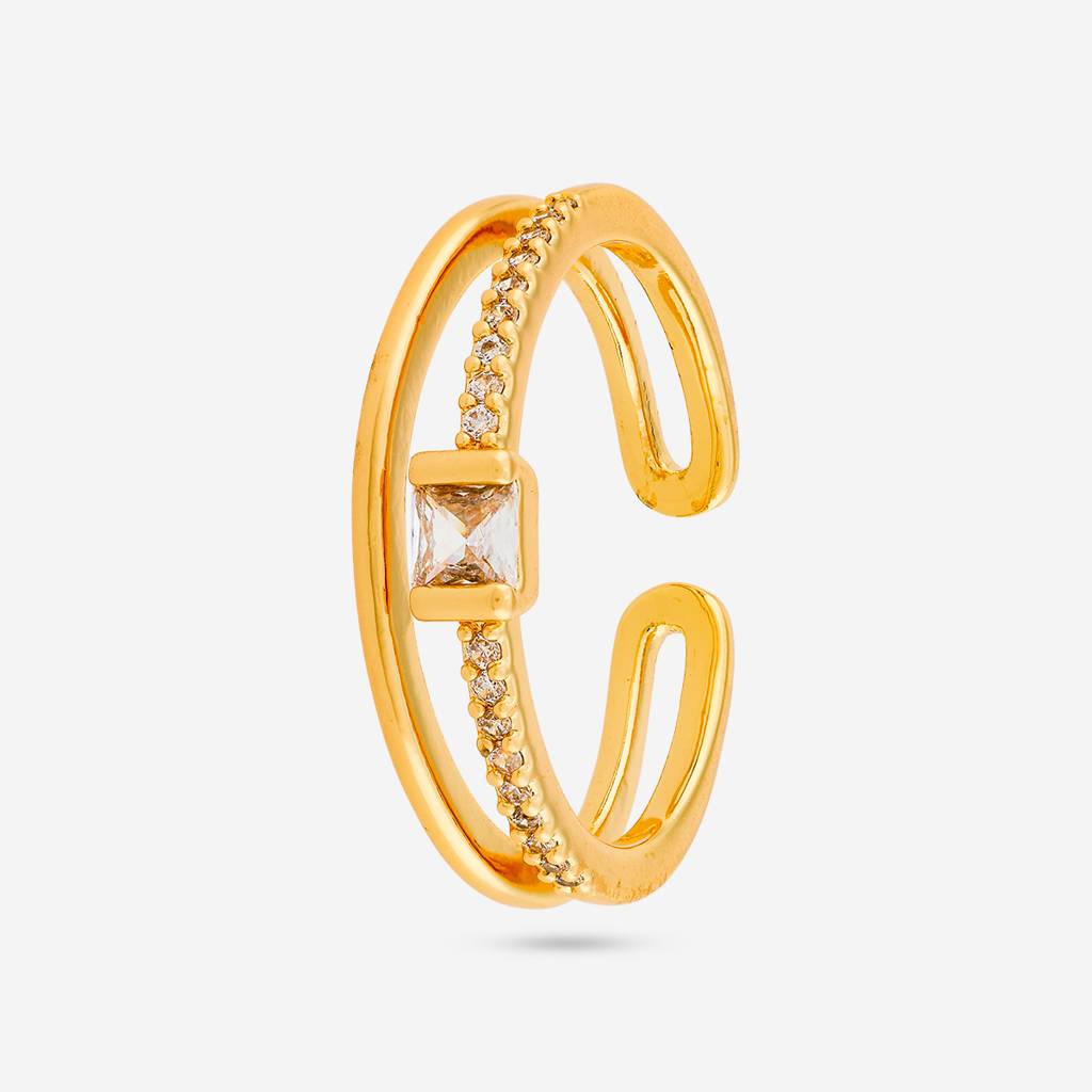 Kushal'S Fashion Jewellery -Plated Party Trendy Zircon Finger Ring -192420 : 455129