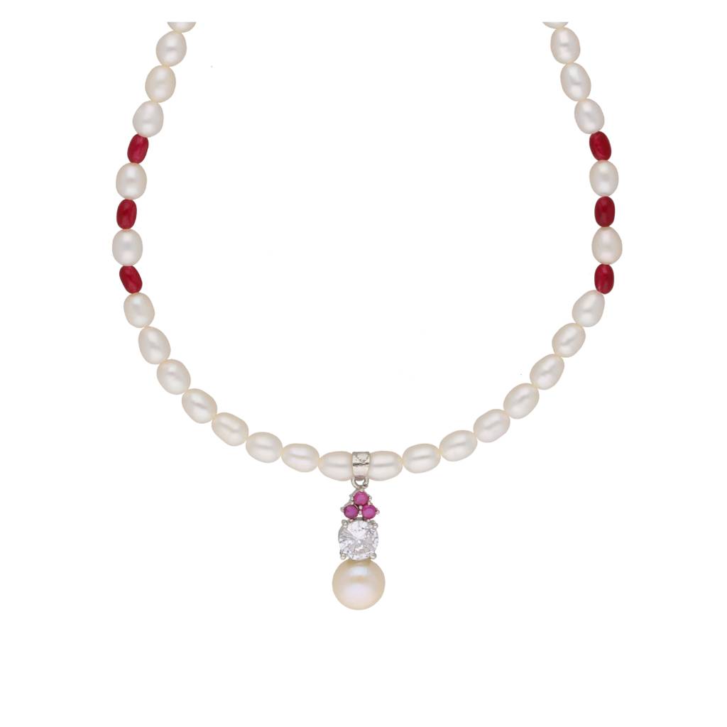 Trendy Pearl Pendant Set : JPMAY-22-36