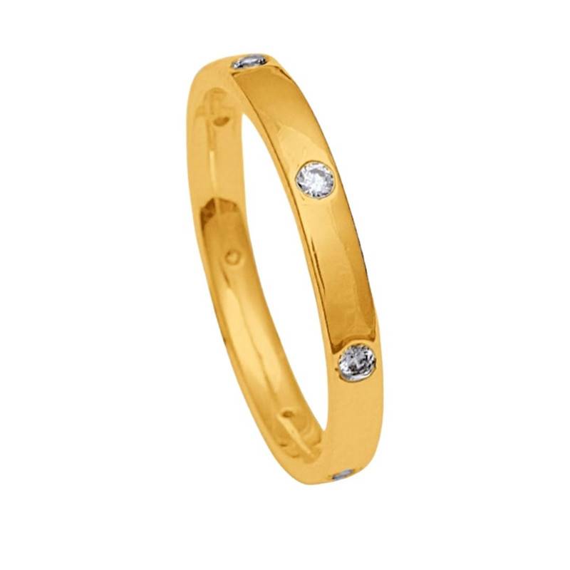 Hope Ring-18K Gold Vermeil Sterling Silver : TSRI-HOP-13-18G-5110