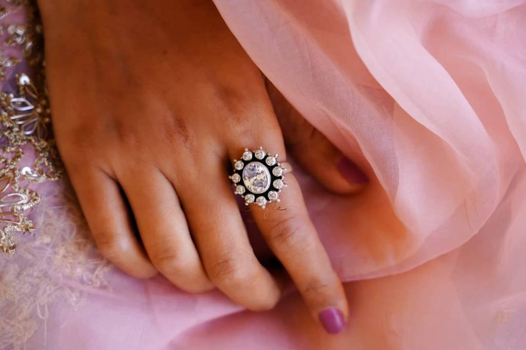 Moh Jadau Scintillating Ring : SR1009