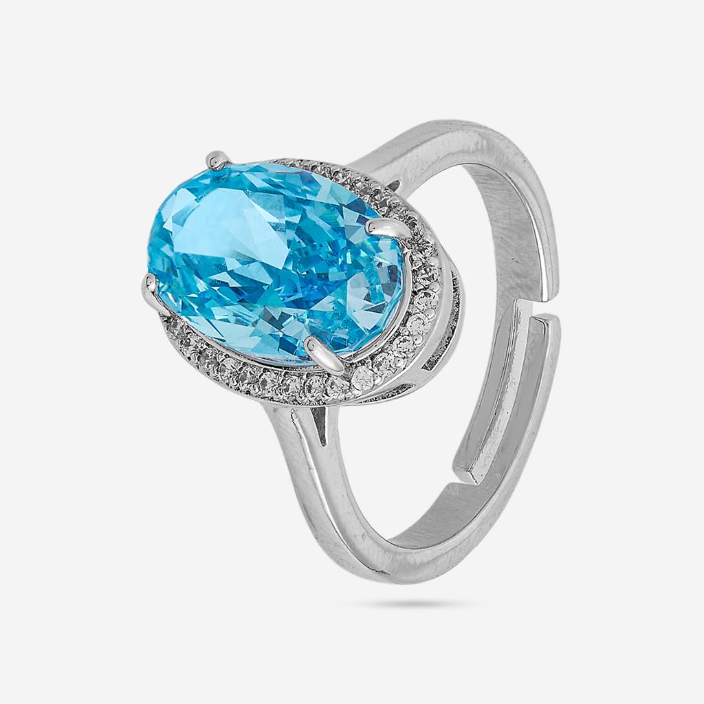 Kushal'S Fashion Jewellery -Plated Party Trendy Zircon Finger Ring -190048 : 451223