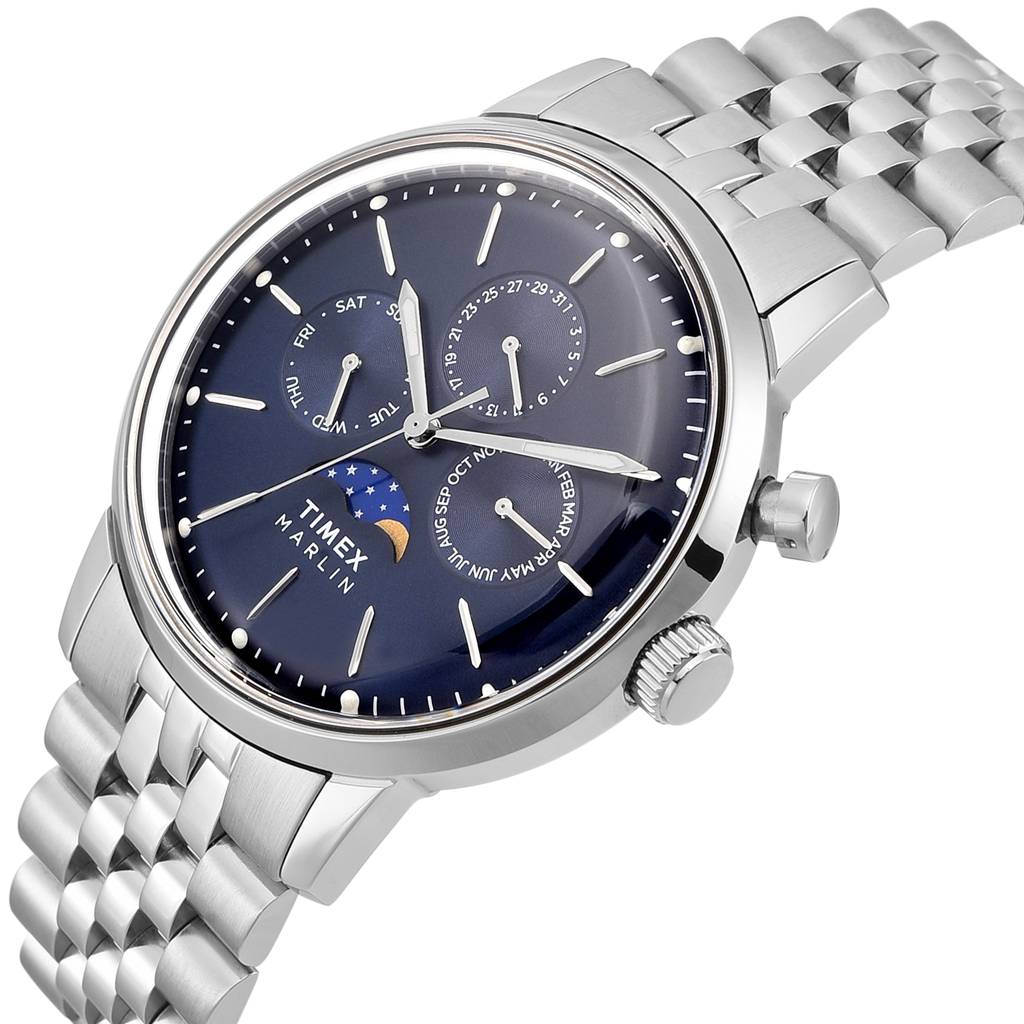 Timex Marlin Round 40Mm Dial Analog Men Watch - Tweg26801 : TWEG26802