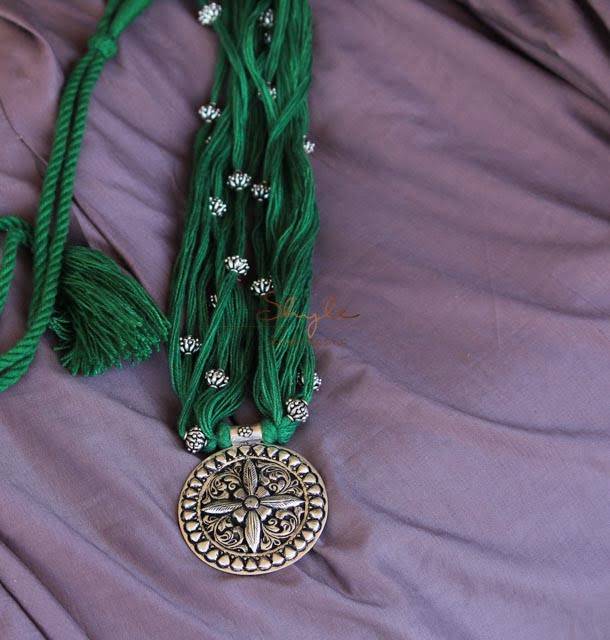 Dulari Chitai Classic Statement Necklace : SE50168-1-1