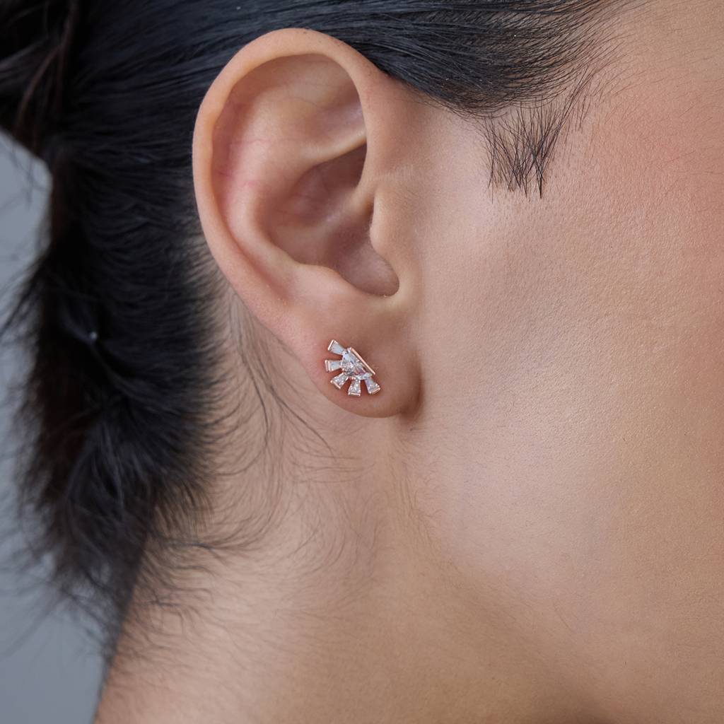 Kushal'S Fashion Jewellery  Plated Party Trendy Zircon Studs-184192 : 439653