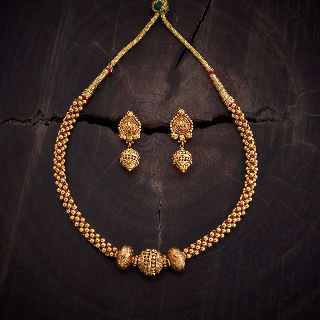 Kushal'S Fashion Jewellery Antique Necklace -165022 : 400544