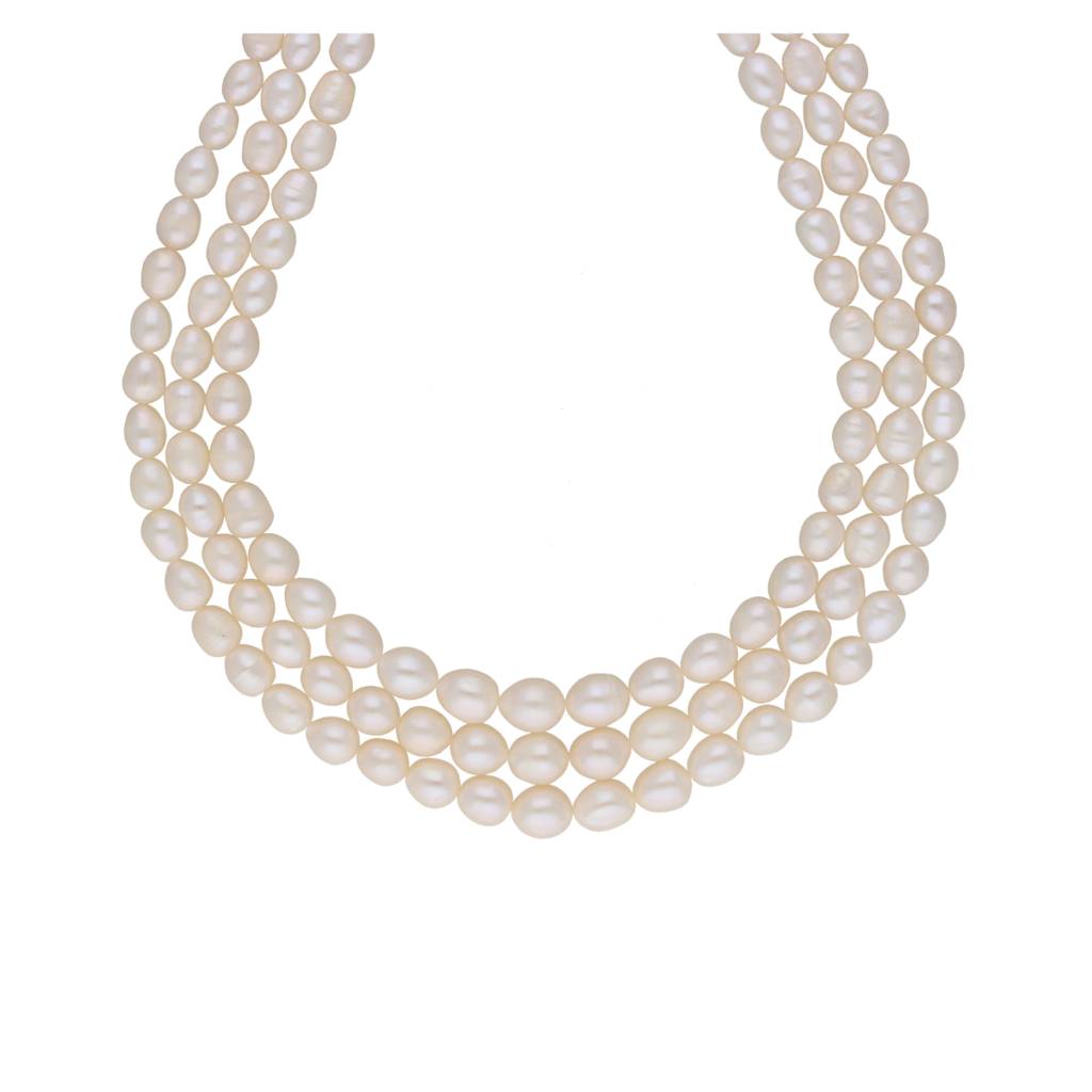 Dharti Graded Pearl Necklace : JPMAR-22-98