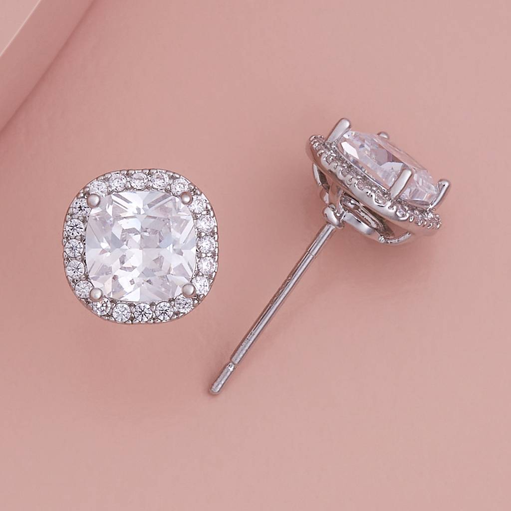 Kushal'S Fashion Jewellery  Plated Party Trendy Zircon Studs-175015 : 446162