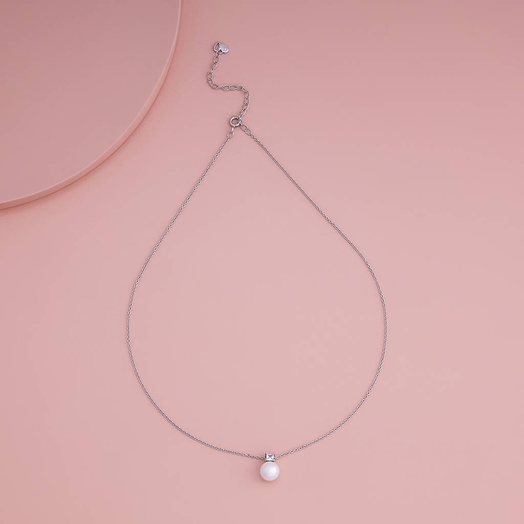 Kushal'S Fashion Jewellery Pearl  Party Trendy Pendant Chain Necklace-185813 : 443139