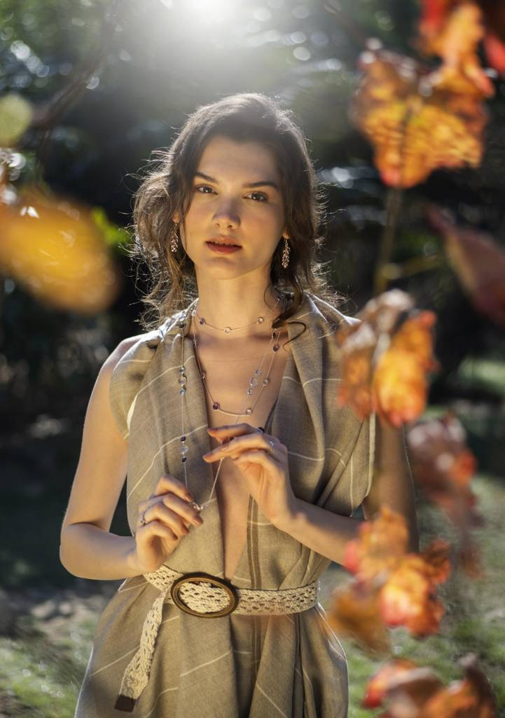 Andromeda - Multi-Semi Stone Necklace : N10