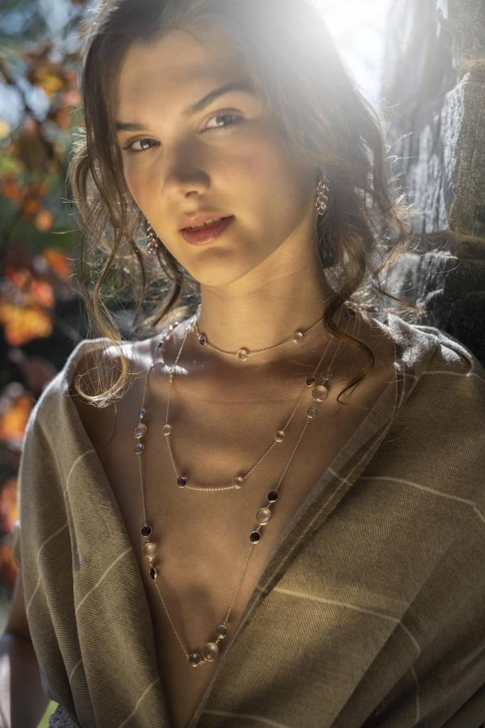 Andromeda - Multi-Semi Stone Necklace : N10