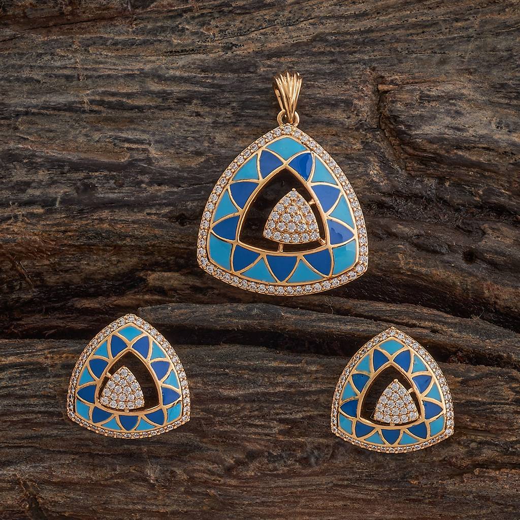 Party Zircon Pendant Set-182634 : 447679