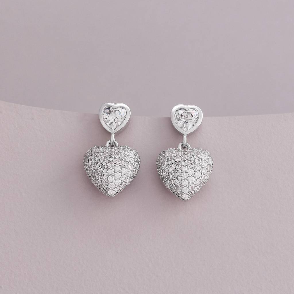 Kushal'S Fashion Jewellery -Plated Party Trendy Zircon Drop Earrings -193078 : 456229