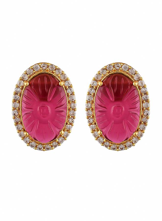 Heer Gulnoor Statement Ear Studs : 8905124515534