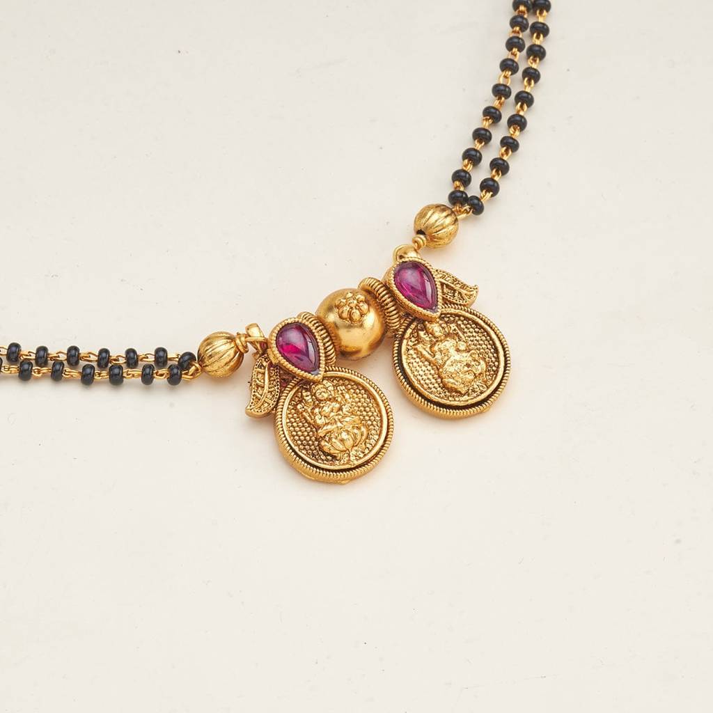 Kushal'S Fashion Jewellery Antique Mangalsutra -146029 : 390521