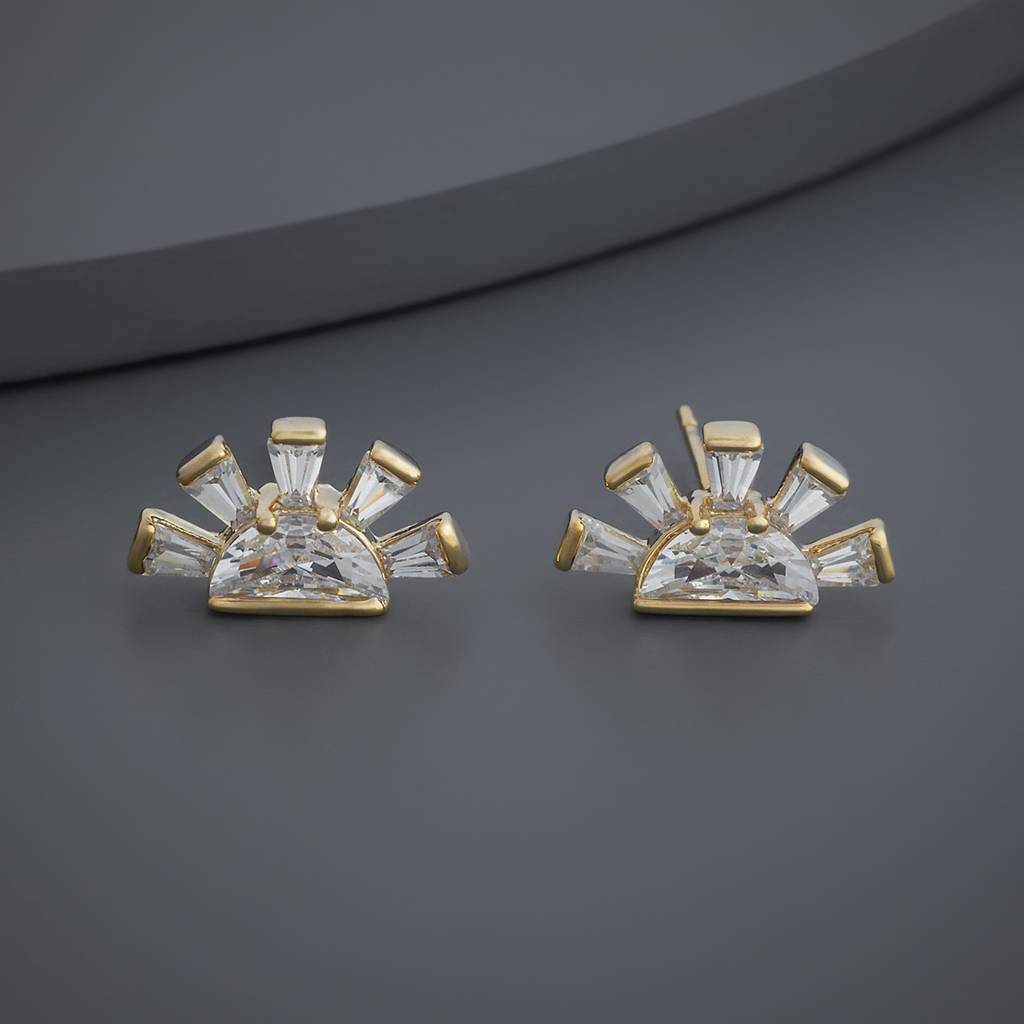 Kushal'S Fashion Jewellery  Plated Party Trendy Zircon Studs-184192 : 439653