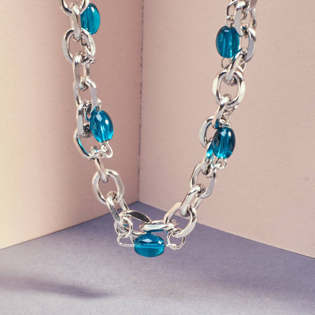 Nautical Blue Bead Chain | Nautical Blue Bead Chain · Eternz