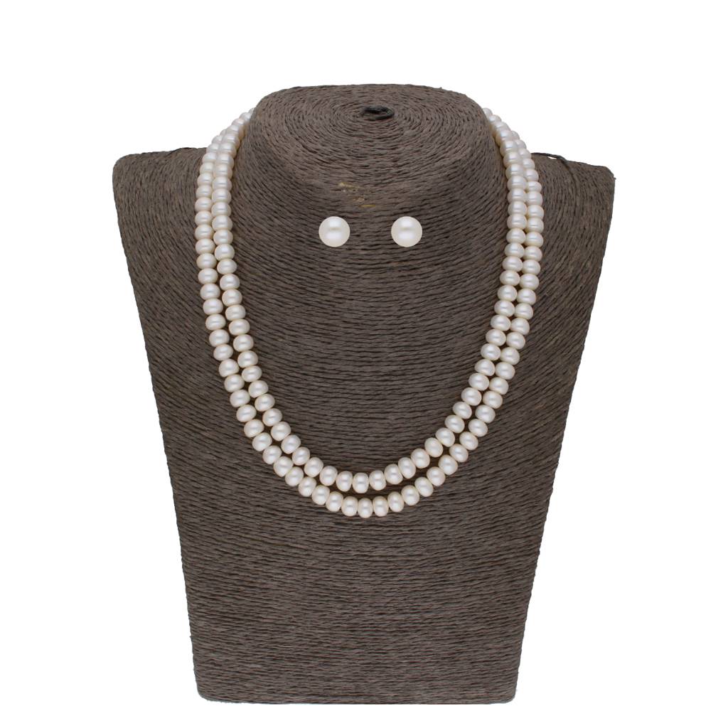 Eeshani 2 Lines Pearl Necklaces : JPFEB-22-121