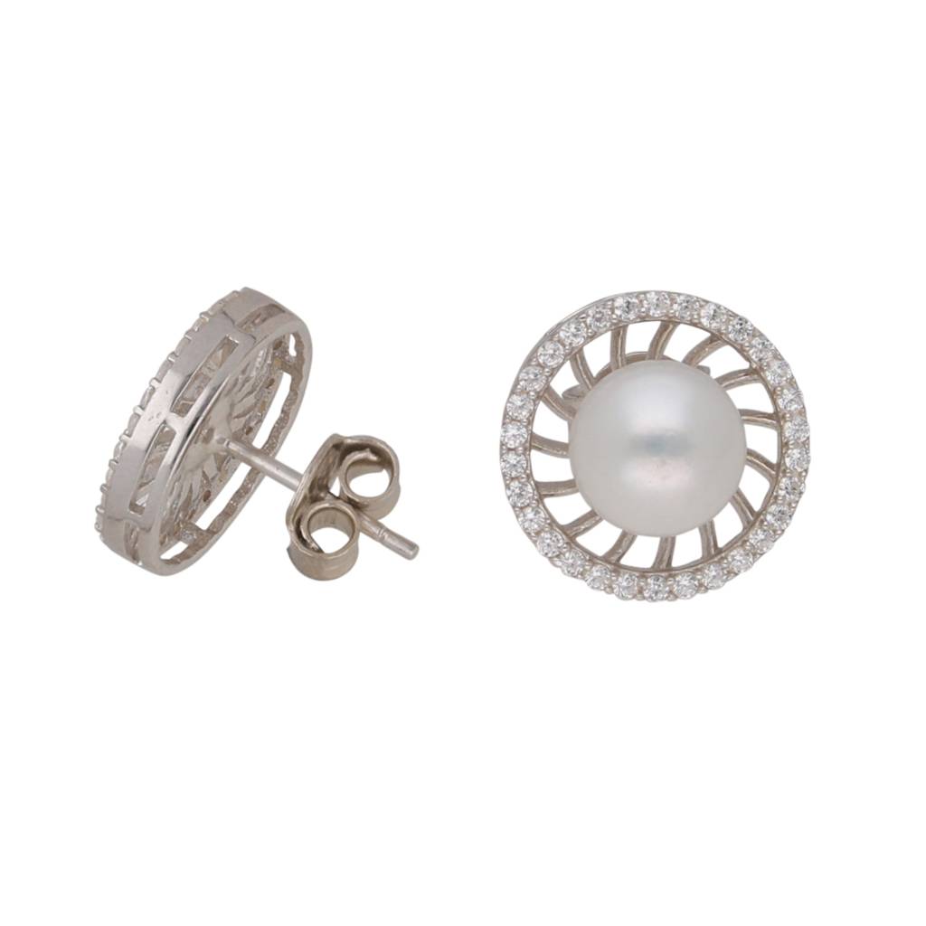 925 Silver Ella Collection Stud Earrings : JPMAY-22-95
