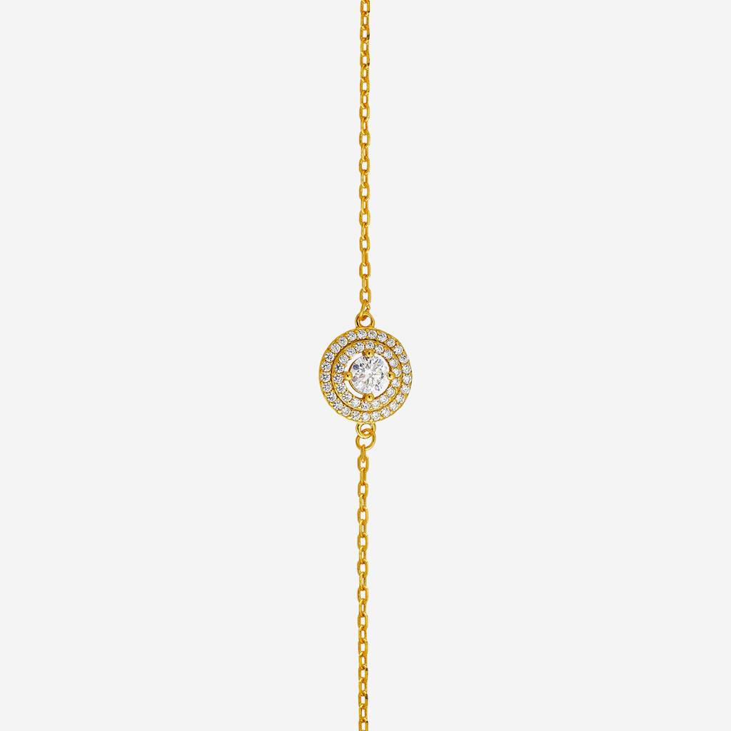 Kushal'S Fashion Jewellery Plated Party 92.5 Sterling Silver Bracelet -453550 : 453550