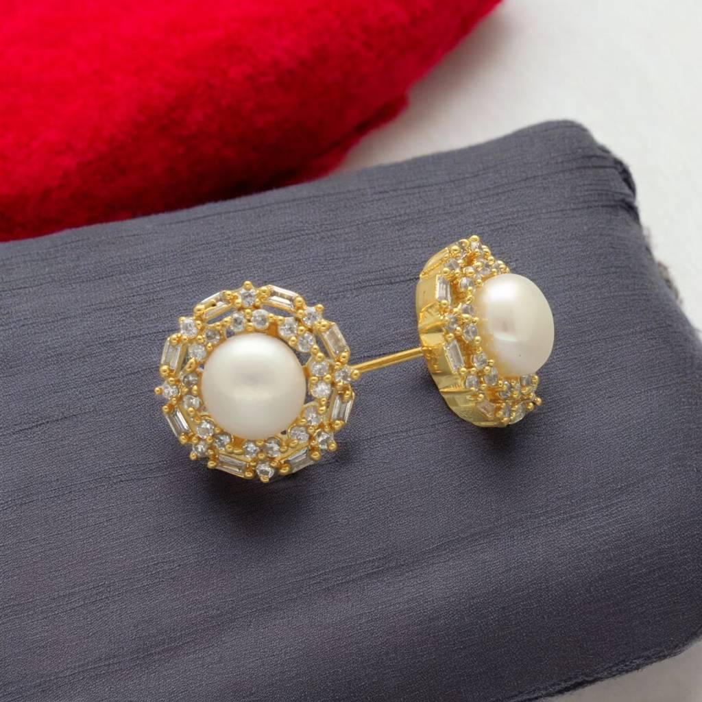 Ziven Pearl Earrings : JPSEP-24-088