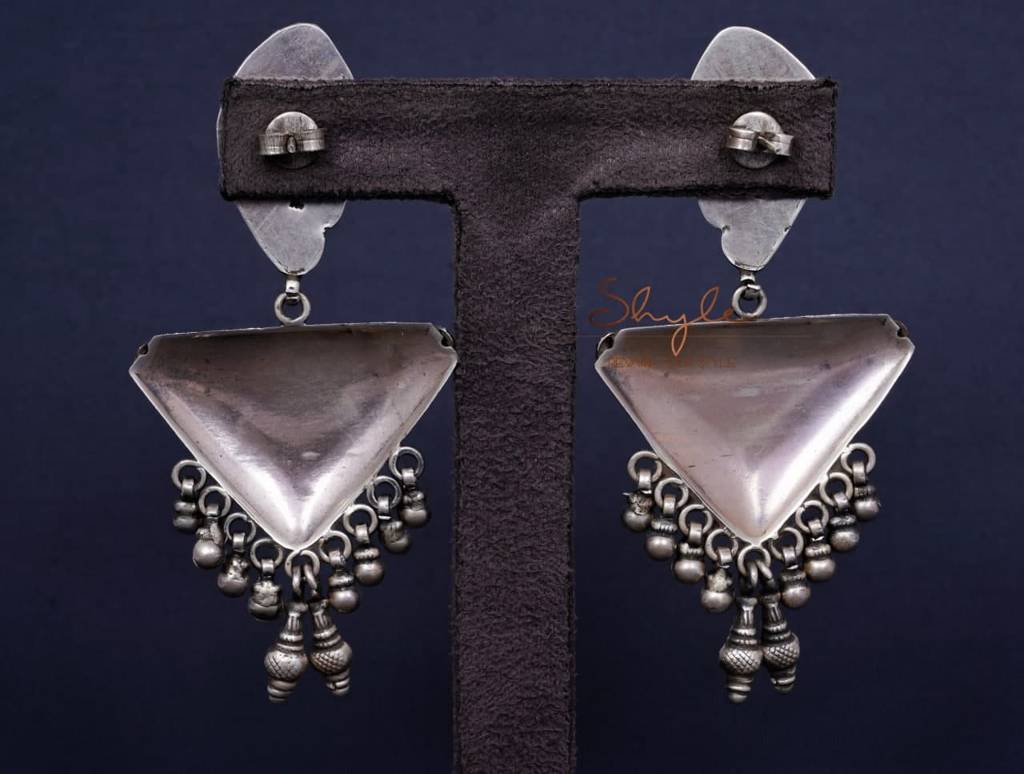 Mizoya Tribal Inspired Detailed Earrings : SE9022