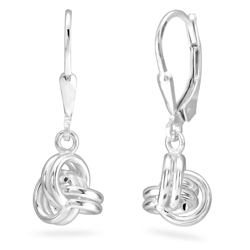 925 Sterling Silver Oxidised Anti Tarnish Small Drop Cz Studded Earrings Jewellery Collections Navratri Gift For Wom : PF17E68