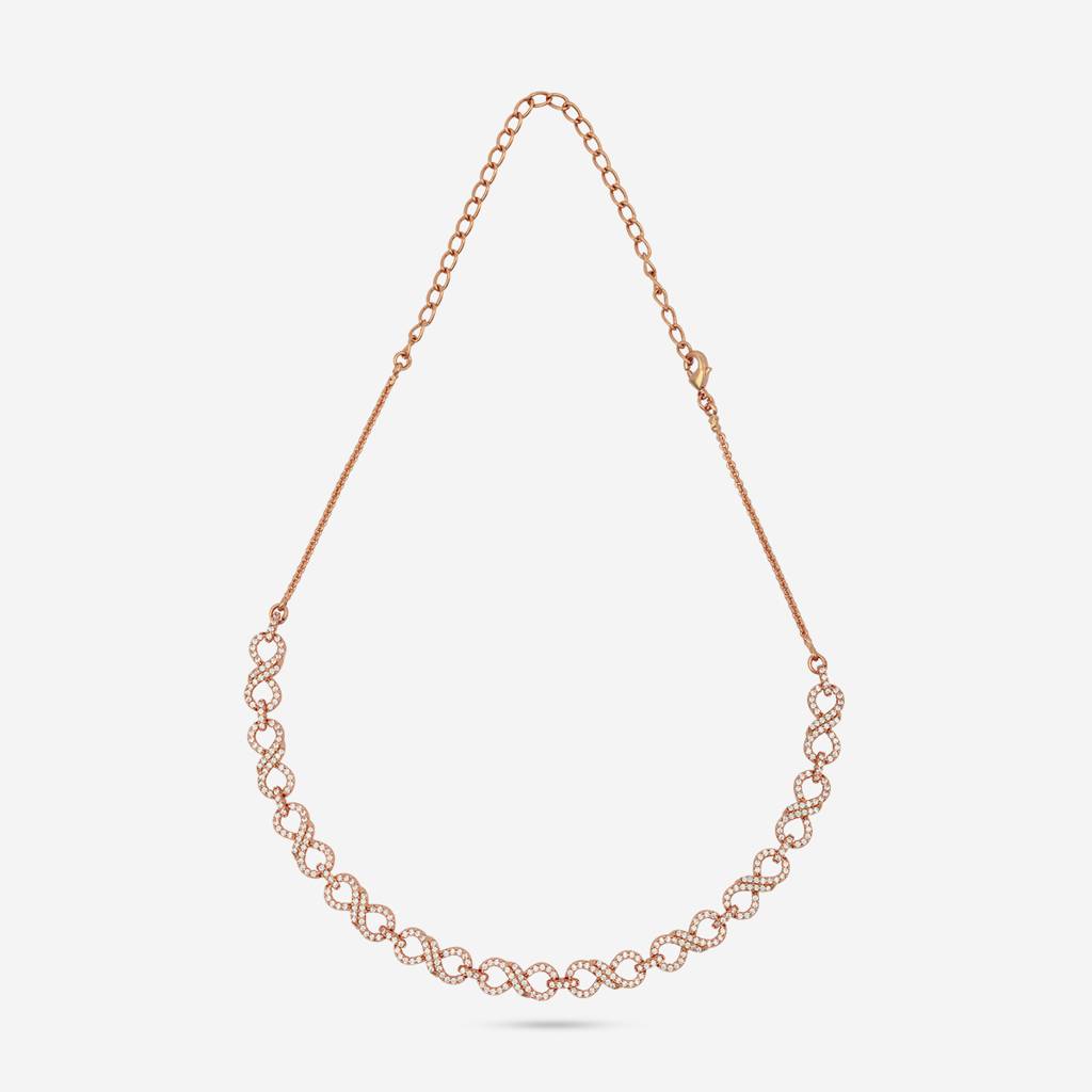 Party Zircon Necklace Set-185646 : 442791