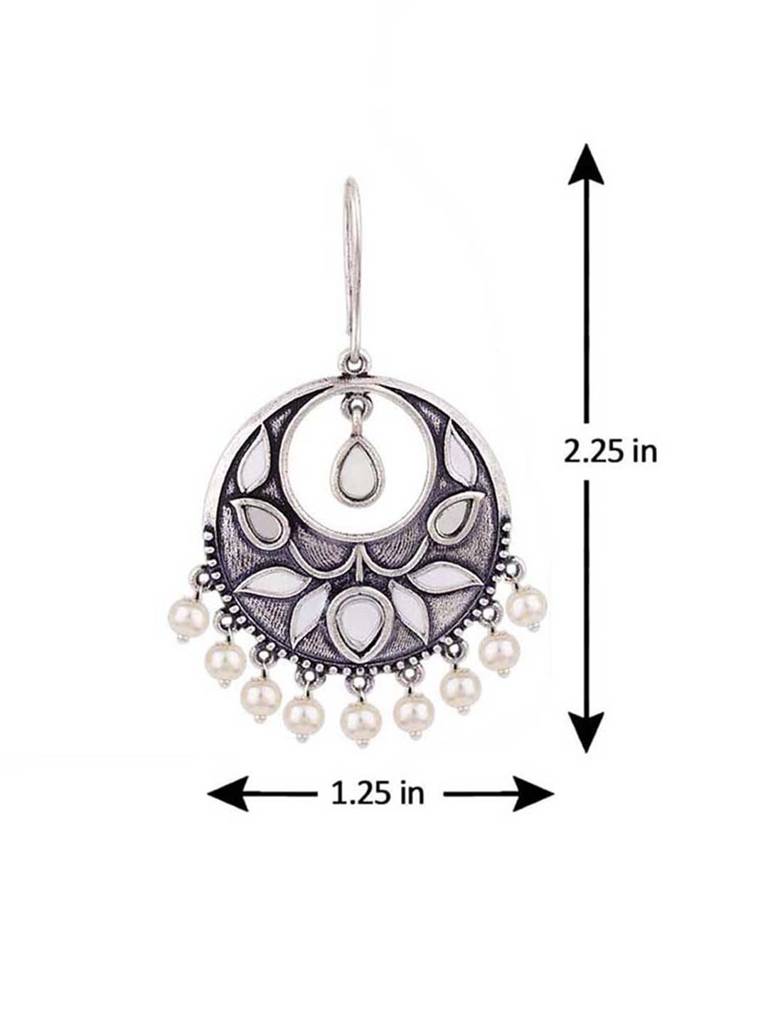 Amaira Ethnic Hoop Earrings : 8907617978208