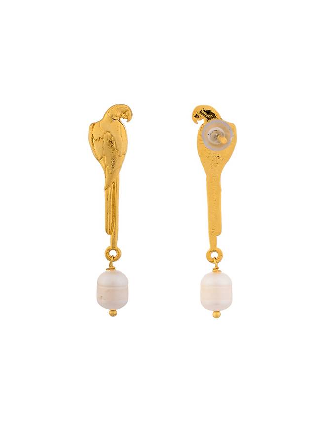 Voylla Hawaii Tropical Bird Ear Studs : 8905124521313