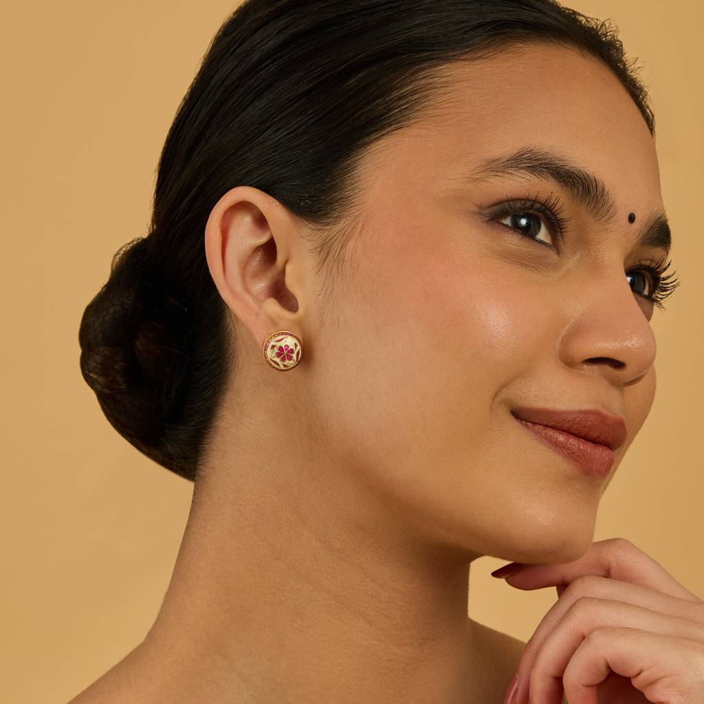 Kushal'S Fashion Jewellery Contemporary Studs Earrings-181618 : 437689
