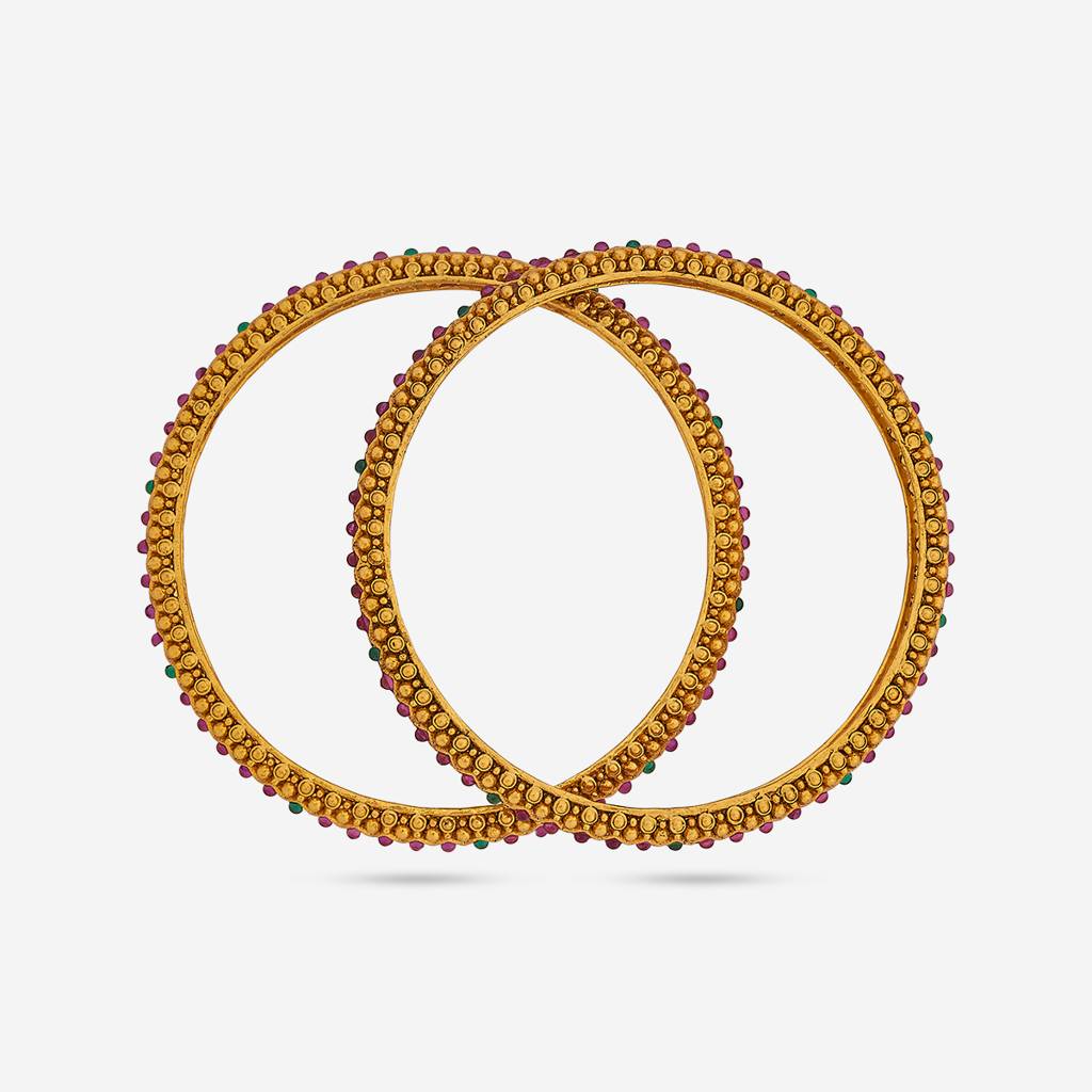 Ethnic Antique Bangle-182605 : 436003